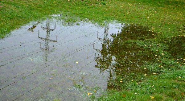 Flooded Yard Drainage Installation in Fond Du Lac