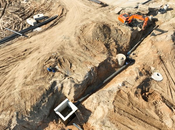 Drainage Construction in Fond Du Lac