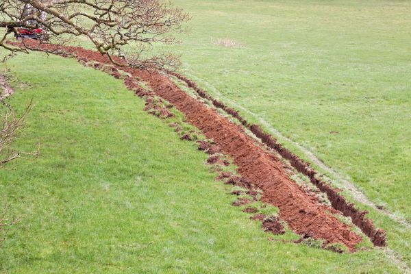 Swale Installation in Fond Du Lac