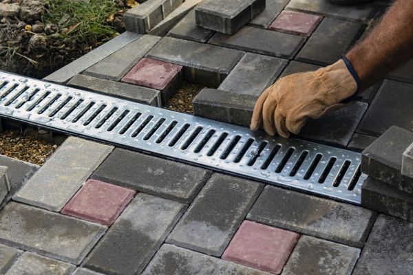 Patio Drain Installation in Fond Du Lac