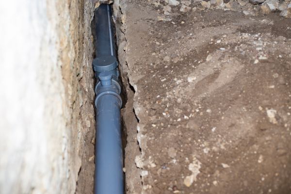Drain Line Installation in Fond Du Lac